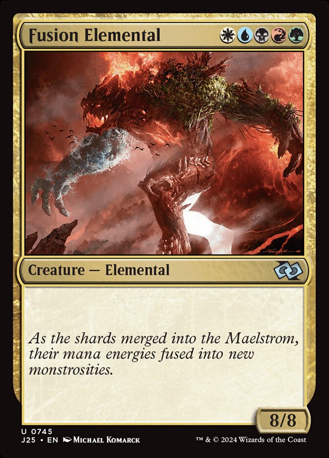 Fusion Elemental card front