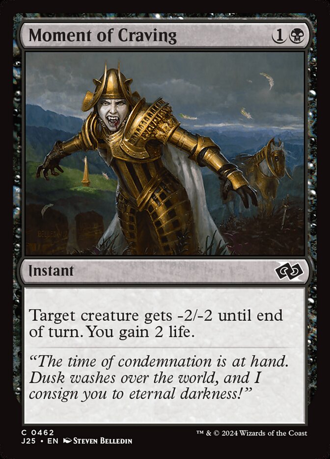 Moment of Craving card front