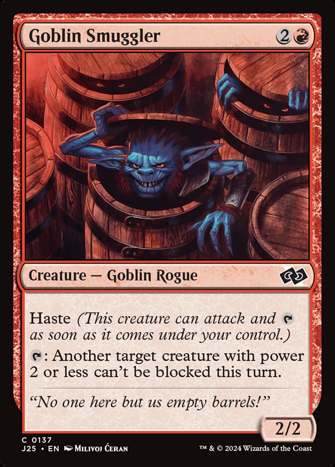 Goblin Smuggler card front