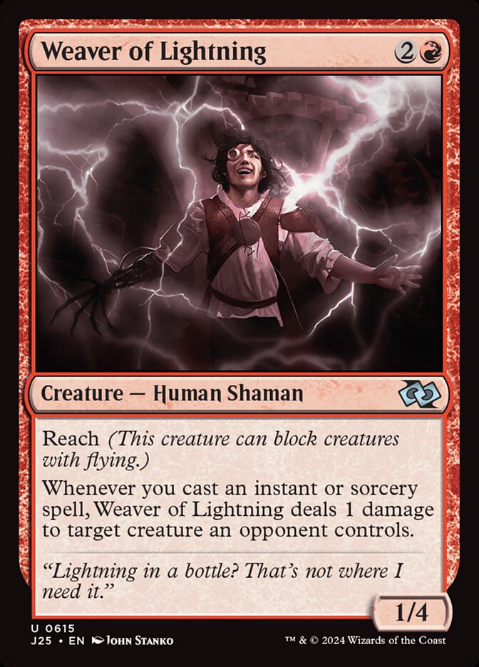 Weaver of Lightning card front