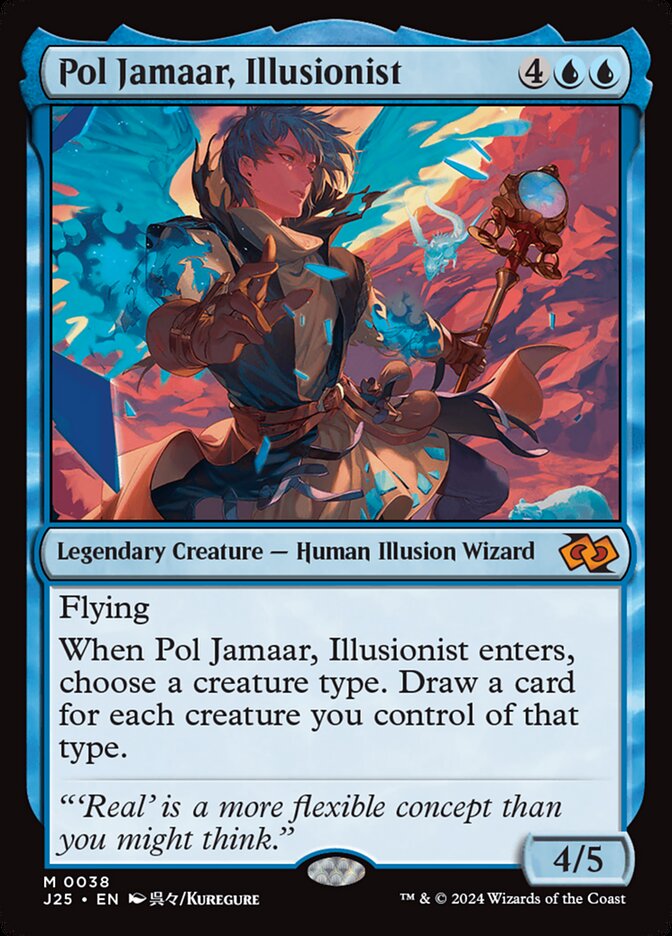 Pol Jamaar, Illusionist card front