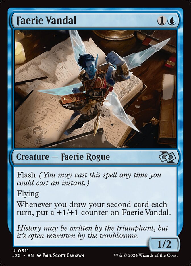 Faerie Vandal card front