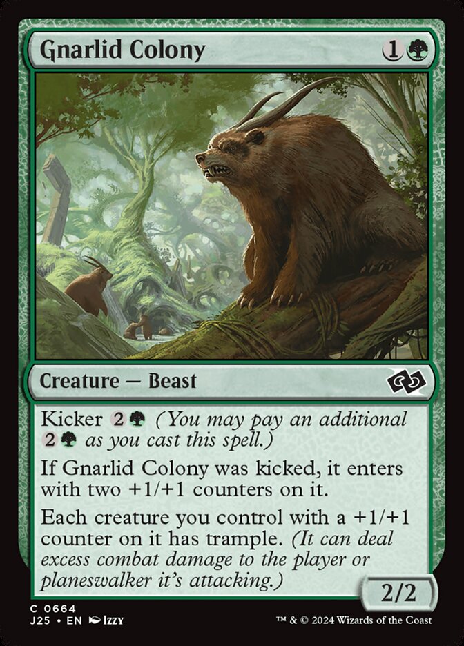 Gnarlid Colony card front