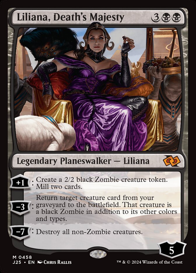 Liliana, Death's Majesty card front