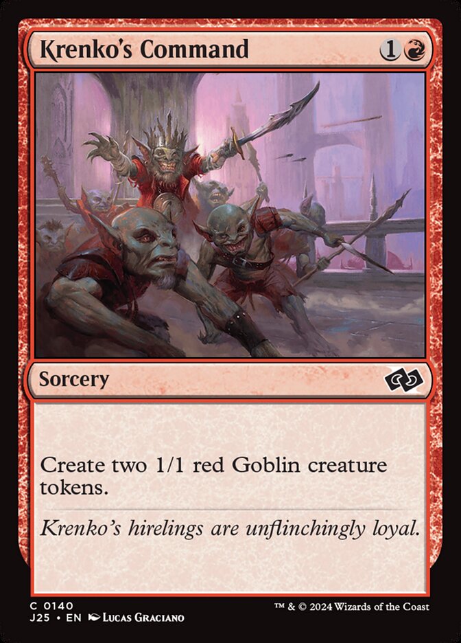 Krenko's Command card front