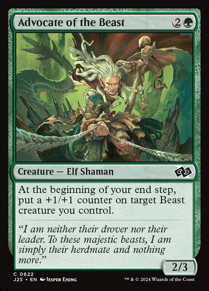 Advocate of the Beast card front