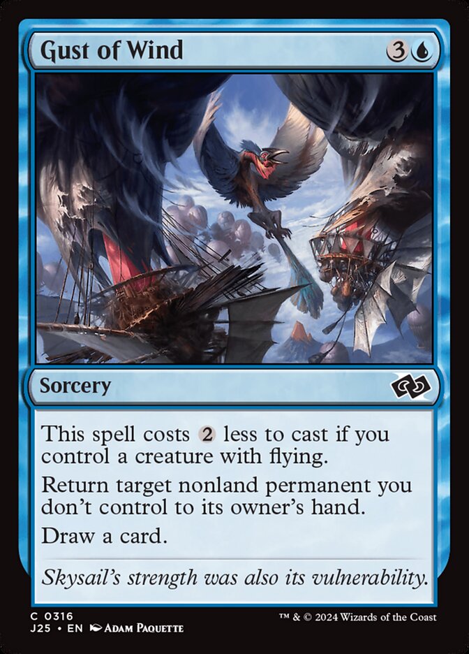 Gust of Wind card front