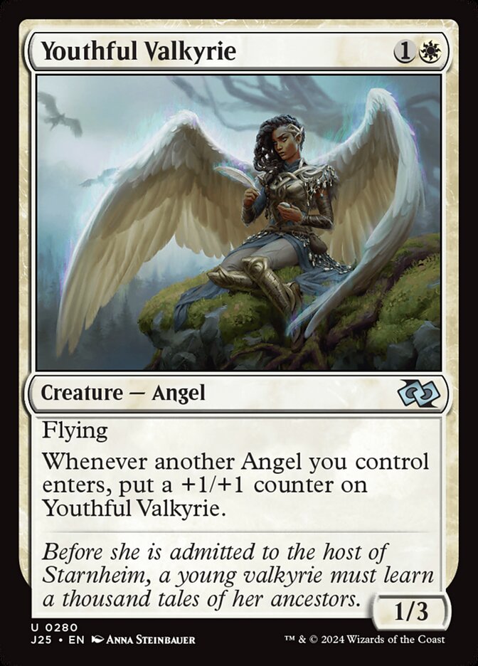 Youthful Valkyrie card front