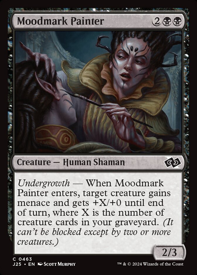 Moodmark Painter card front