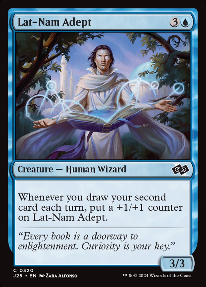 Lat-Nam Adept card front