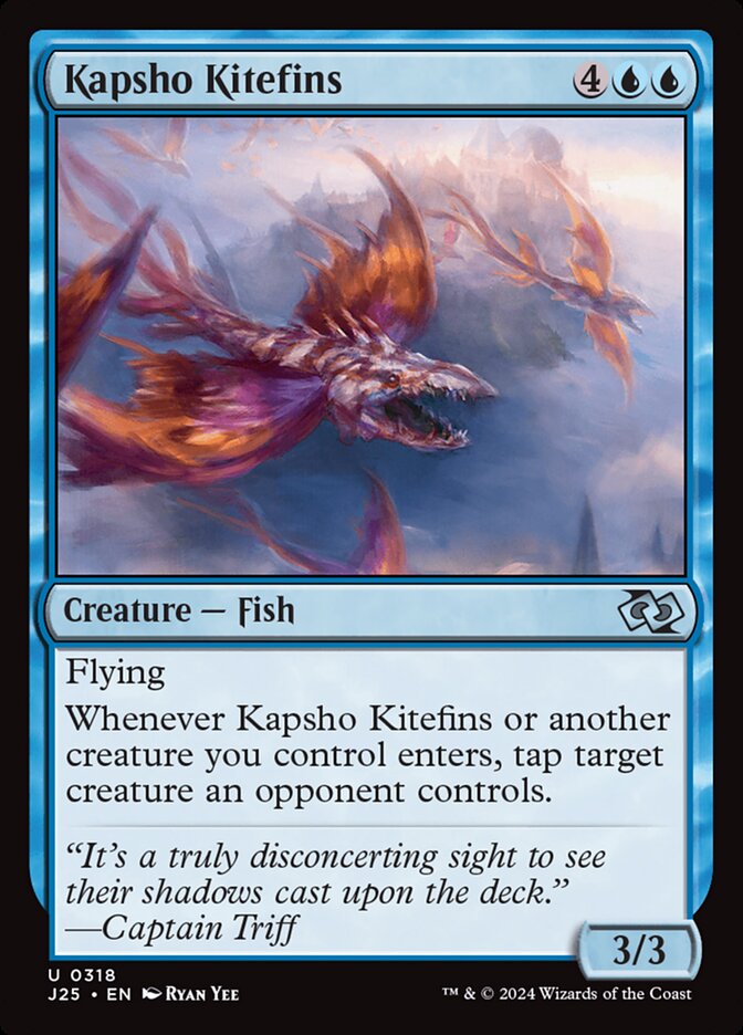 Kapsho Kitefins card front