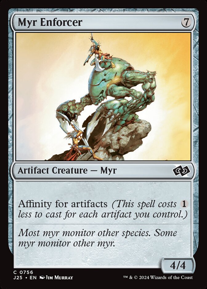 Myr Enforcer card front