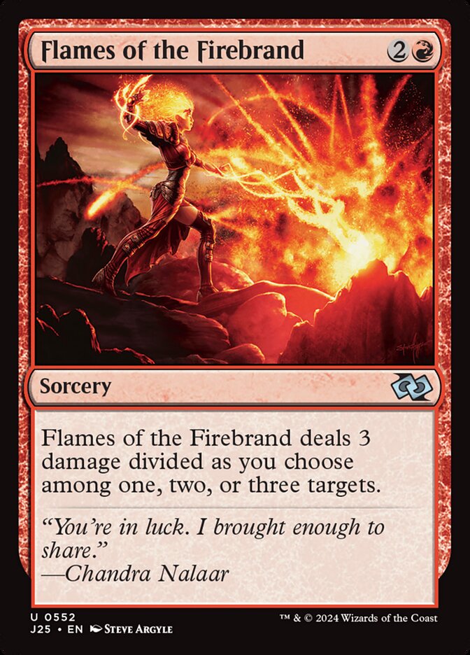 Flames of the Firebrand card front