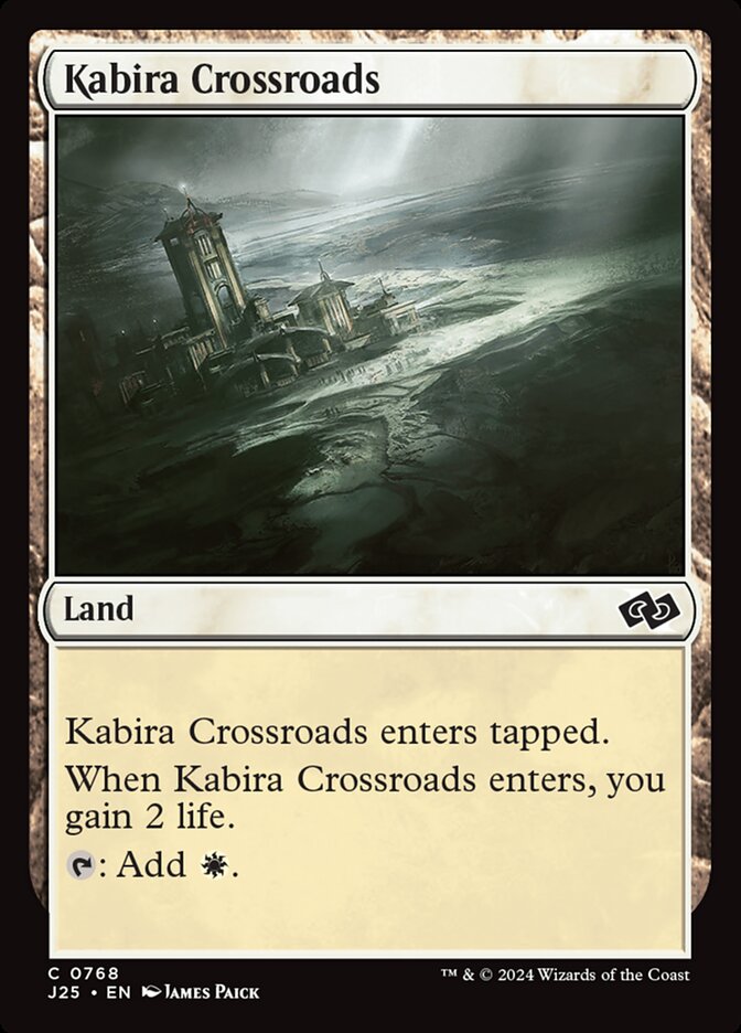 Kabira Crossroads card front