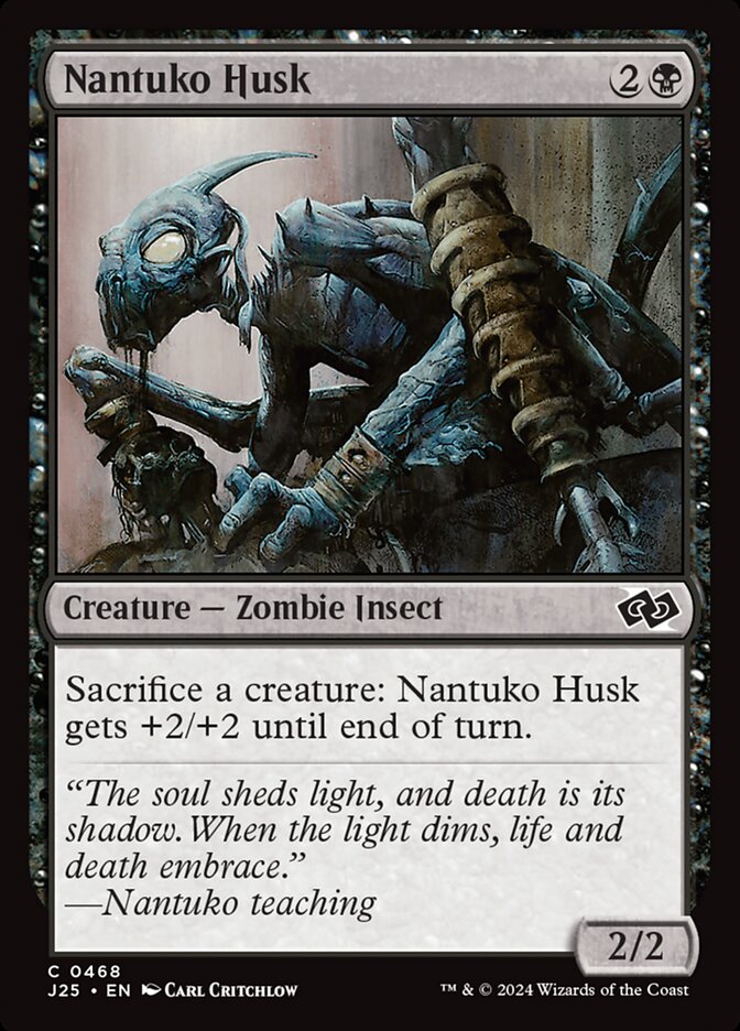 Nantuko Husk card front