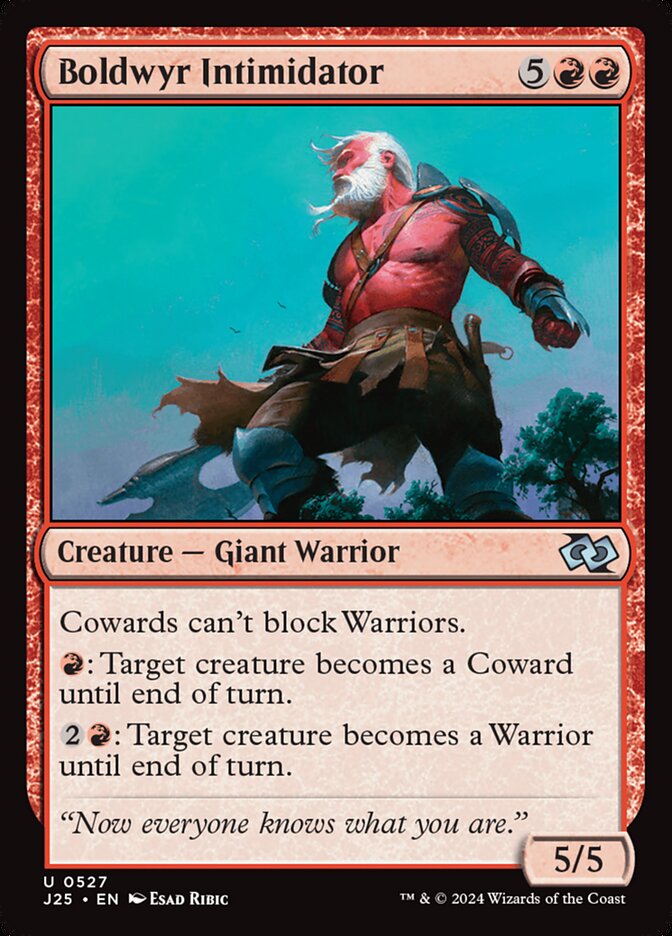 Boldwyr Intimidator card front
