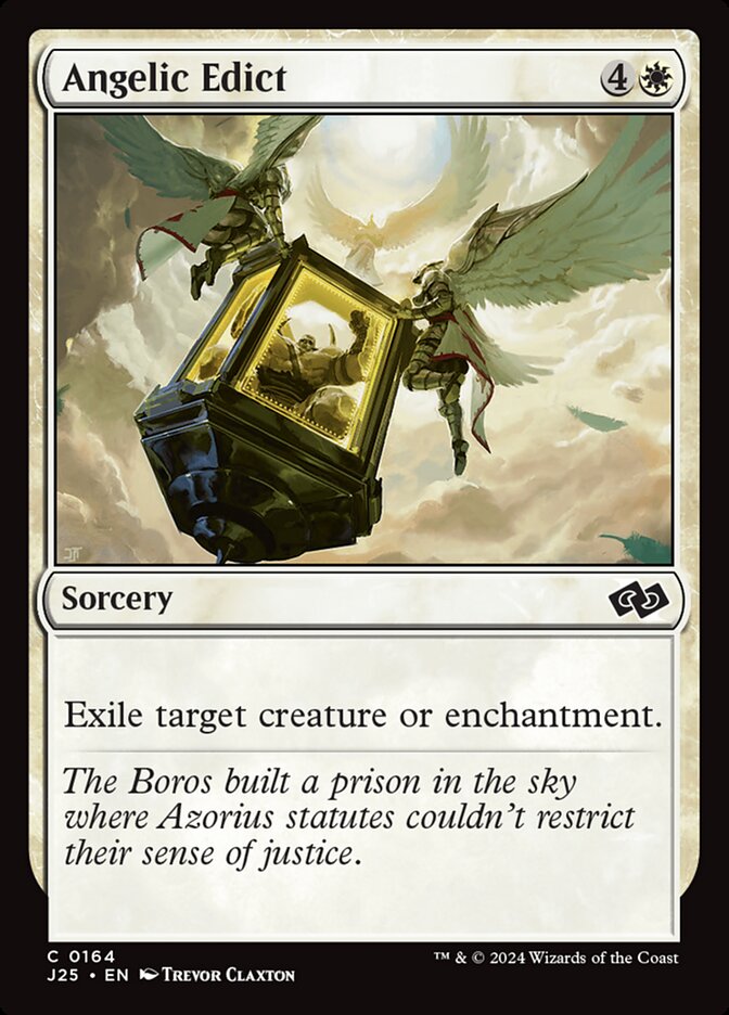 Angelic Edict card front