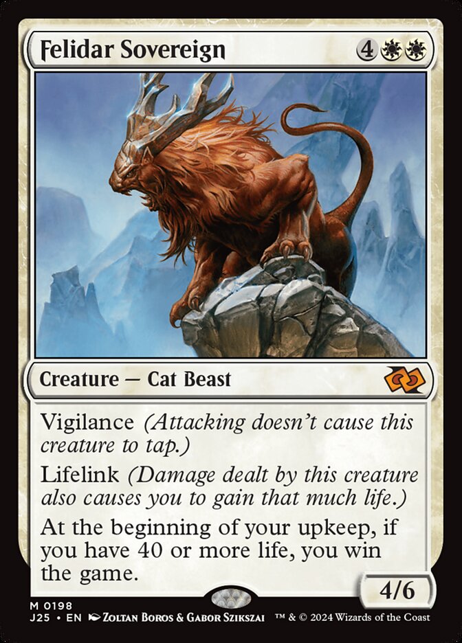 Felidar Sovereign card front