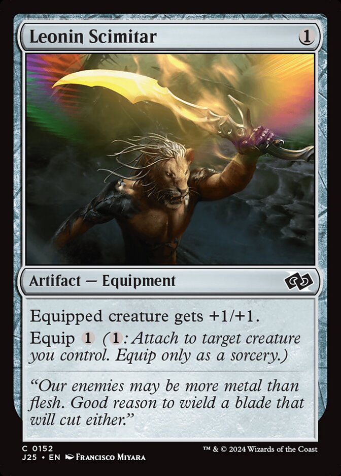Leonin Scimitar card front