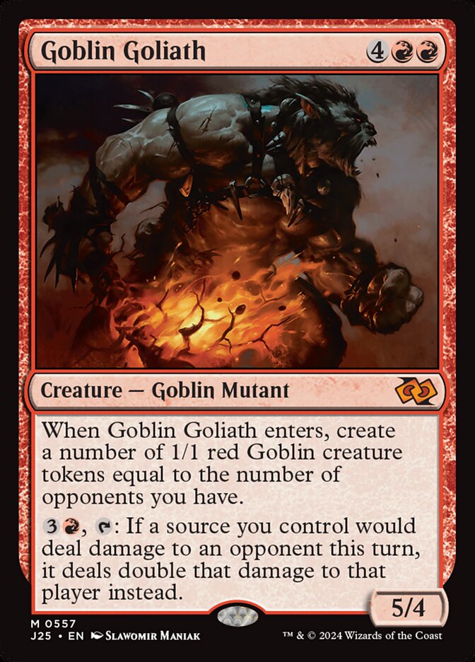 Goblin Goliath card front