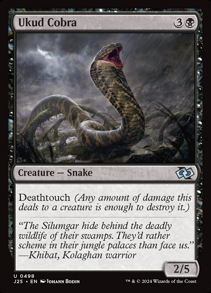 Ukud Cobra card front