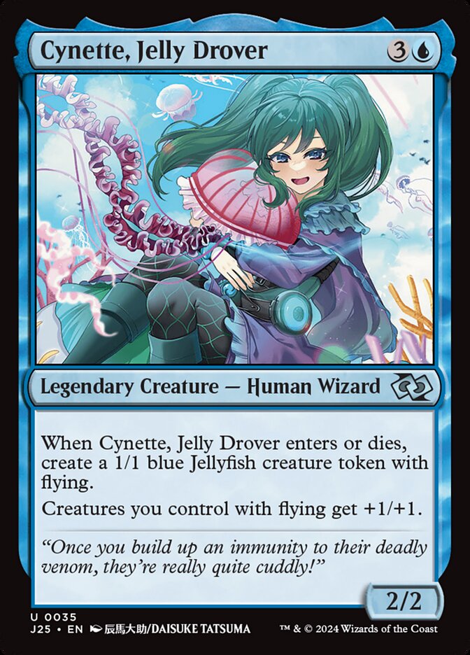 Cynette, Jelly Drover card front