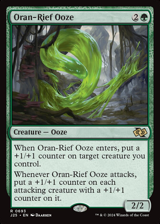 Oran-Rief Ooze card front