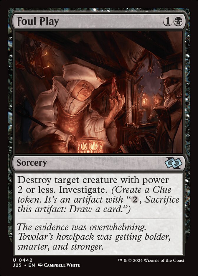Foul Play card front