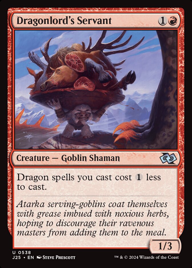 Dragonlord's Servant card front