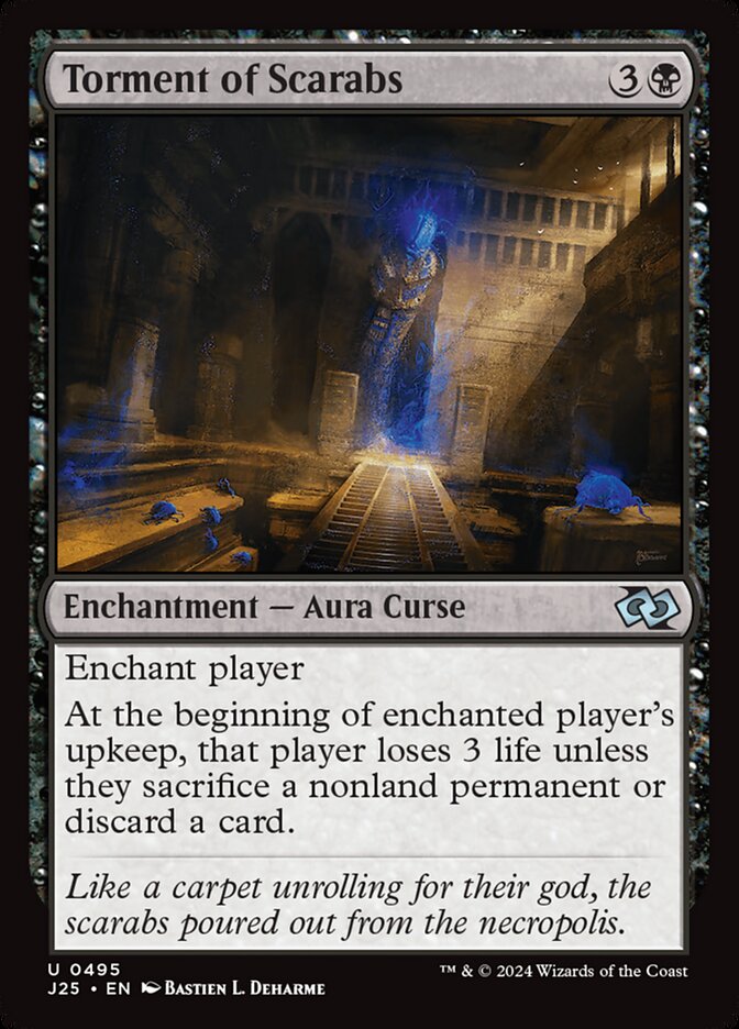 Torment of Scarabs card front