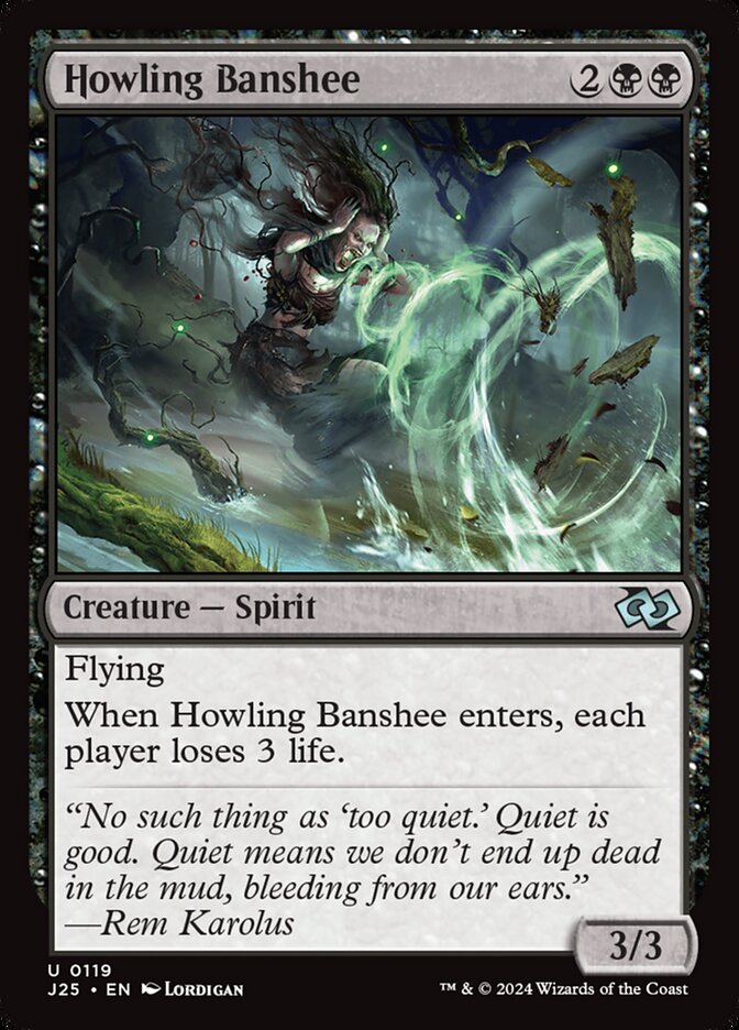 Howling Banshee card front