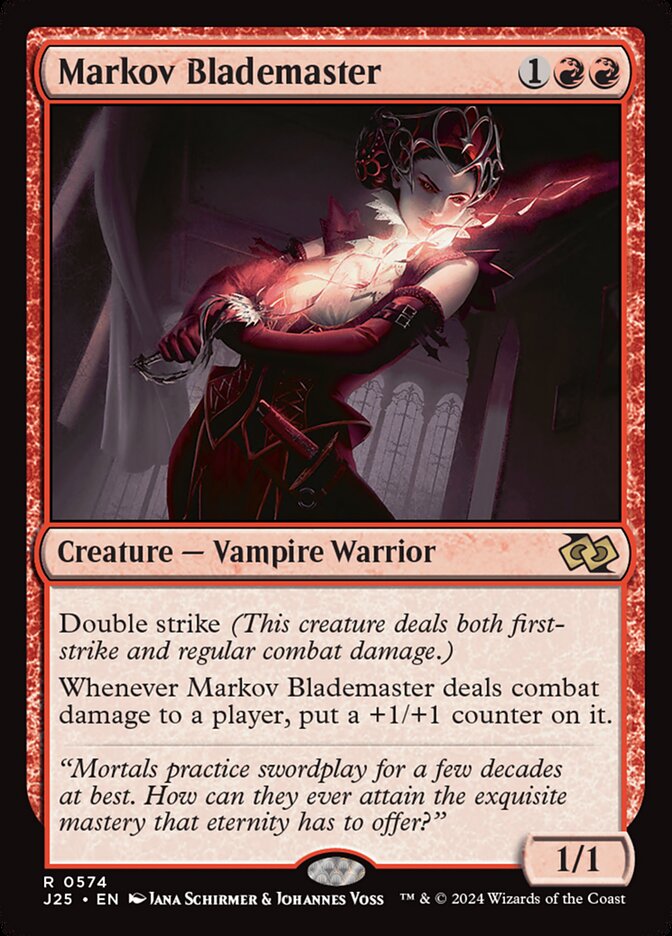 Markov Blademaster card front