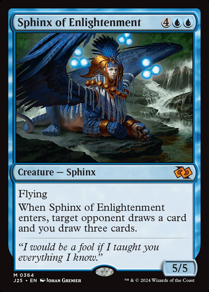 Sphinx of Enlightenment card front