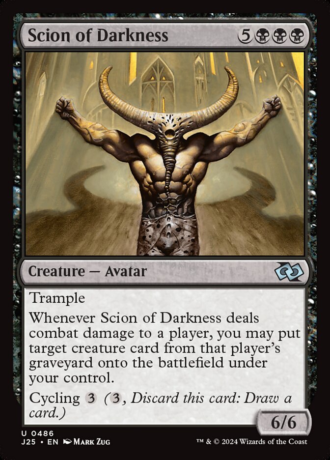 Scion of Darkness card front