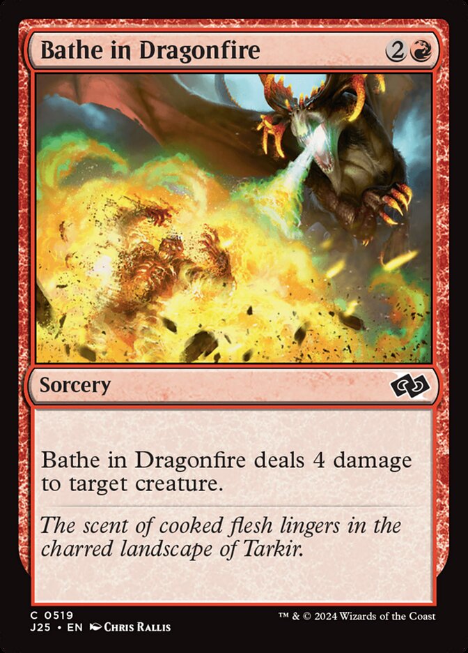Bathe in Dragonfire card front