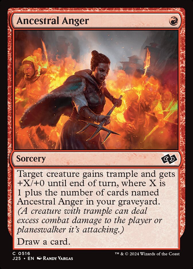 Ancestral Anger card front