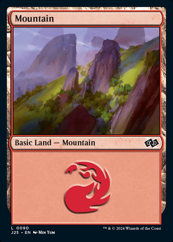 Mountain card front
