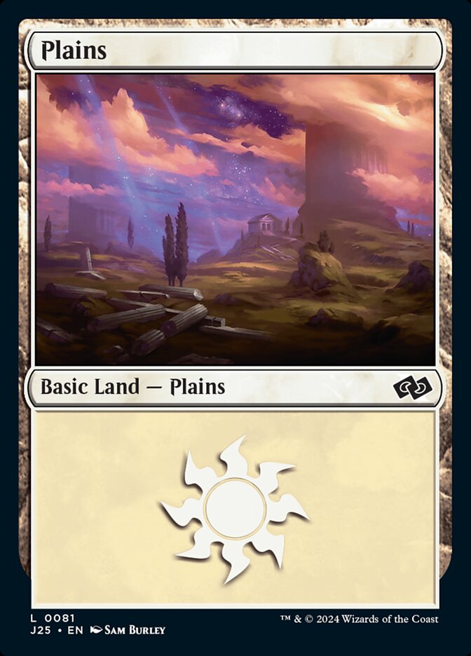 Plains card front