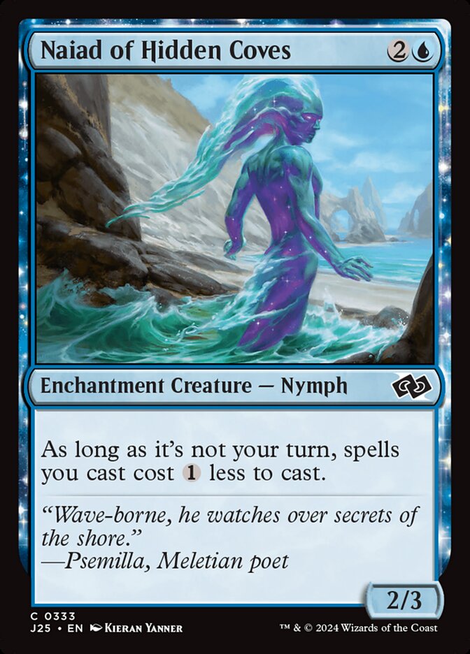 Naiad of Hidden Coves card front