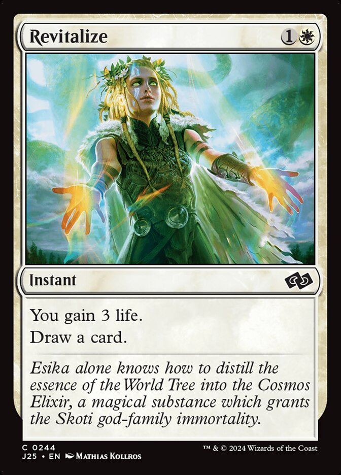 Revitalize card front