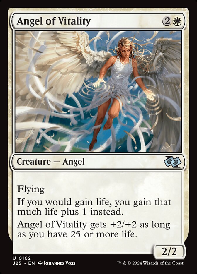 Angel of Vitality card front