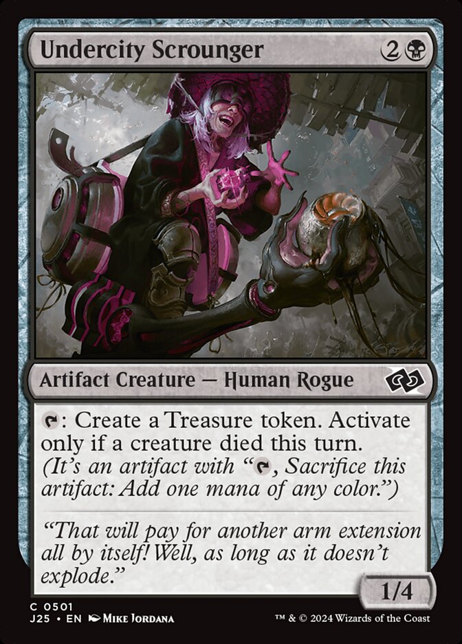 Undercity Scrounger card front