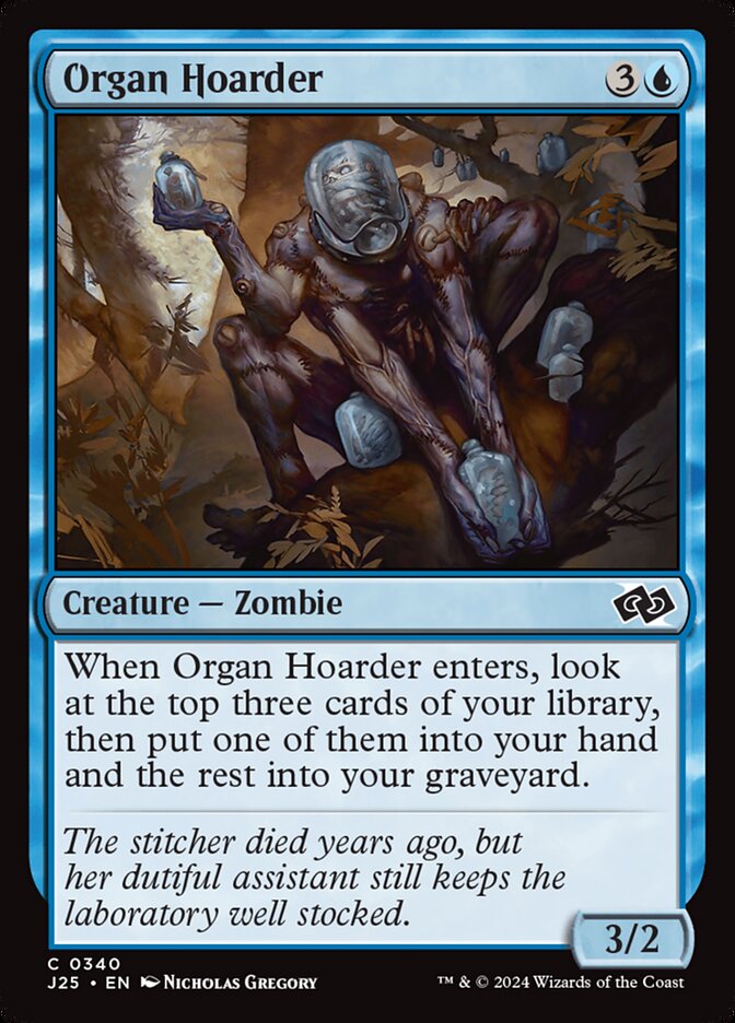 Organ Hoarder card front
