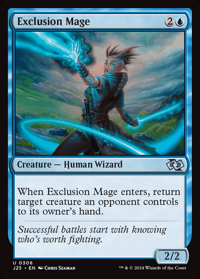 Exclusion Mage card front