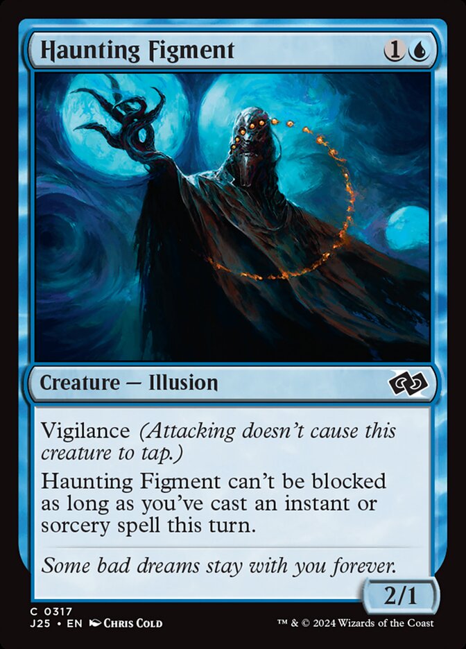 Haunting Figment card front