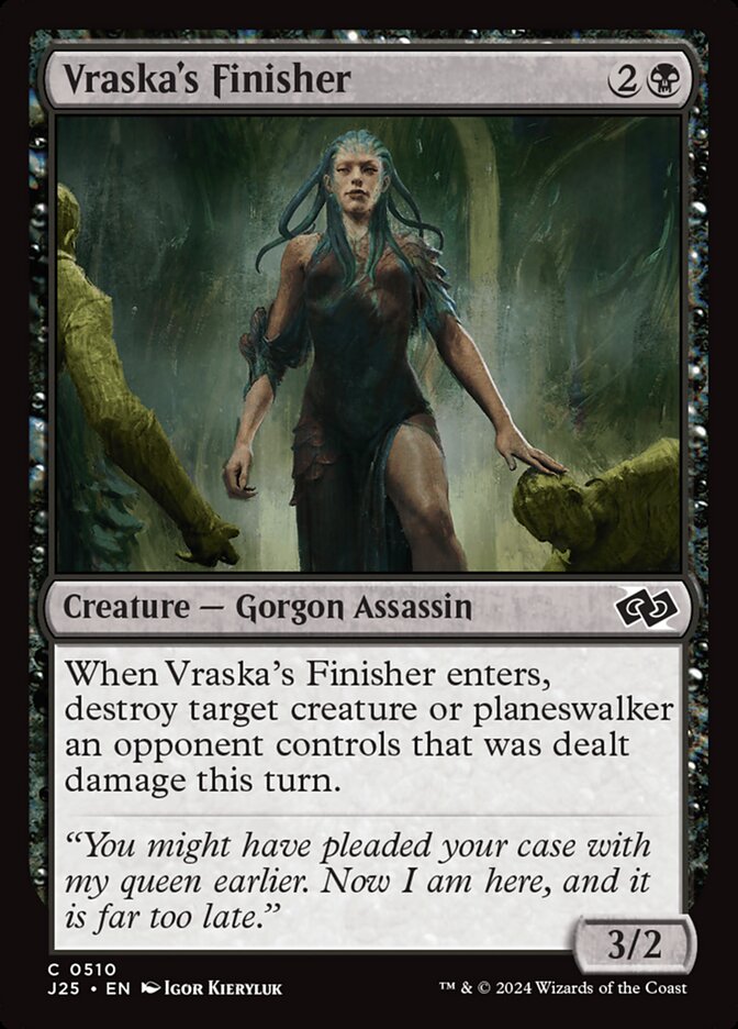 Vraska's Finisher card front