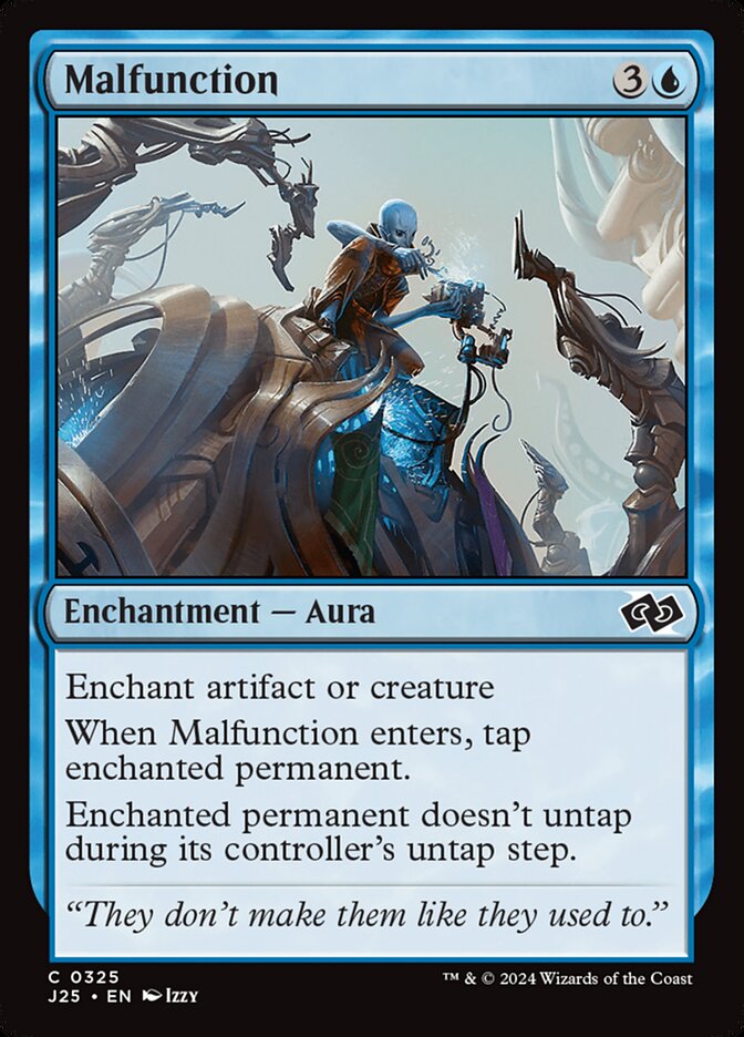 Malfunction card front