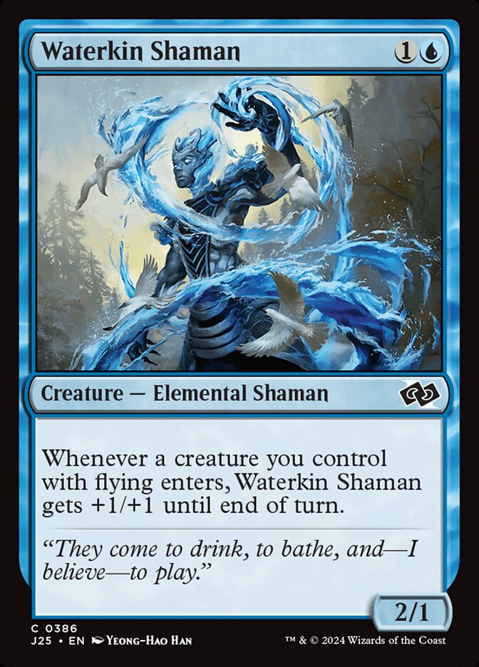 Waterkin Shaman card front
