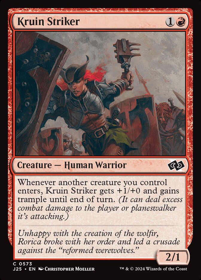 Kruin Striker card front