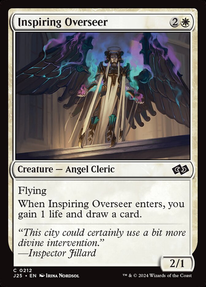 Inspiring Overseer card front